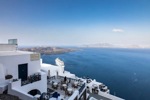 Incrivelmente romântico Santorini, Grécia — Fotografia de Stock