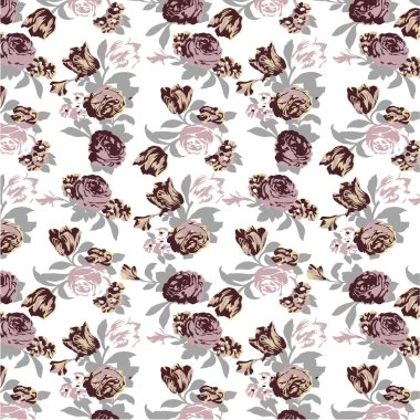 soyut çiçek deseni. 