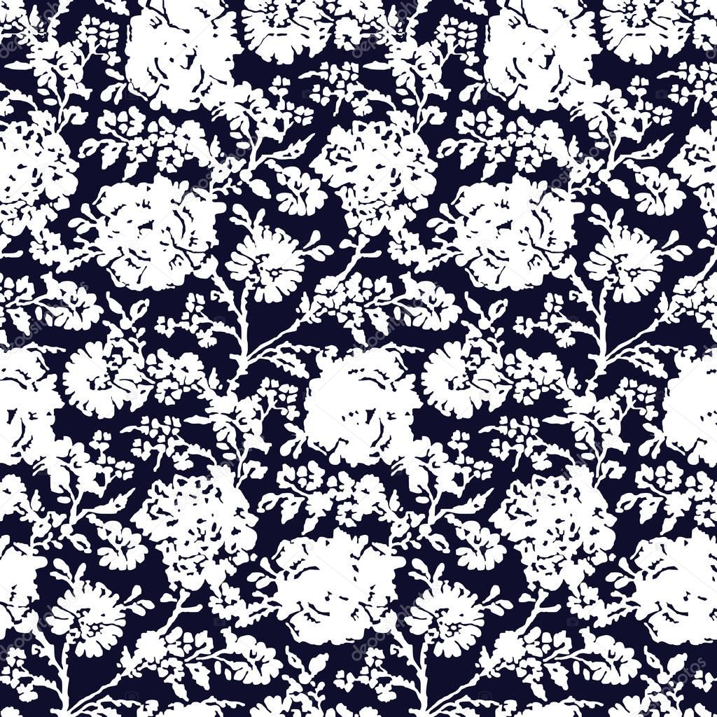 Elegant Flower pattern with beautiful background 