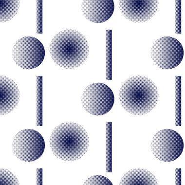 Mükemmel grafik seamless modeli. Geometrik doku