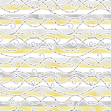 Mükemmel grafik seamless modeli. Geometrik doku