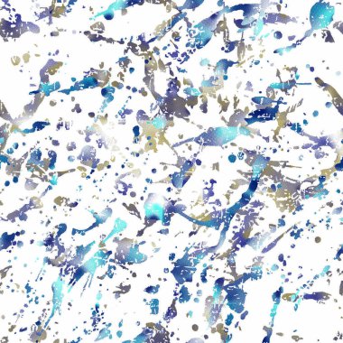 Küçük sıçrama grunge arka plan, beyaz arka plana sahip siyah geometrik dekoratif desen