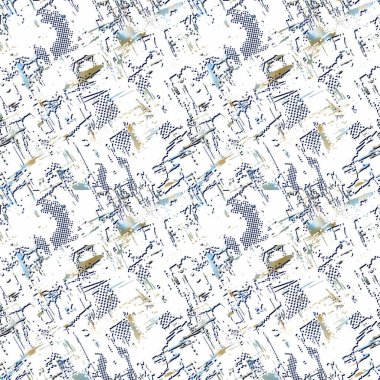 Küçük sıçrama grunge arka plan, beyaz arka plana sahip siyah geometrik dekoratif desen