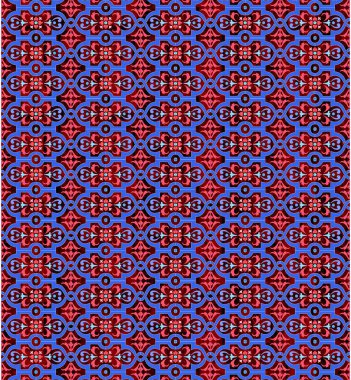 Muhteşem, pürüzsüz desenli beyaz renkli Fas fayansları, Portekiz fayansları, süsler. Duvar kağıdı, şablon dolguları, web sayfası arkaplanı, yüzey dokuları için kullanılabilir.