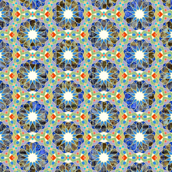 모로코 포르투갈 장식물등은 무늬이다 패턴채우기 페이지 질감에 수있습니다 — 스톡 사진