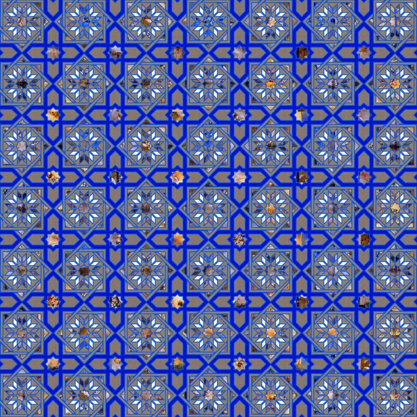 모로코 포르투갈 장식물등은 무늬이다 패턴채우기 페이지 질감에 수있습니다 — 스톡 사진