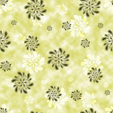 Elagance Bulutsuz çiçek deseni