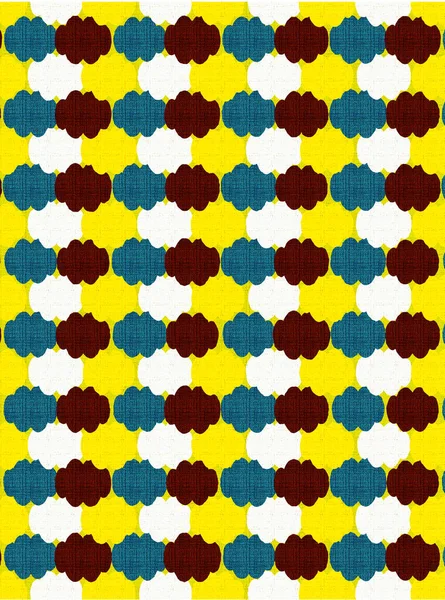 Patrón Geométrico Mezcla Abstracta Con Fondo Color —  Fotos de Stock