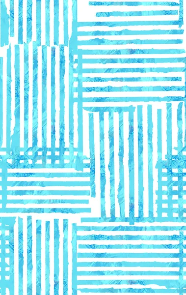 Abstrakte Mischung Geometrischer Muster Mit Farbigem Hintergrund — Stockfoto