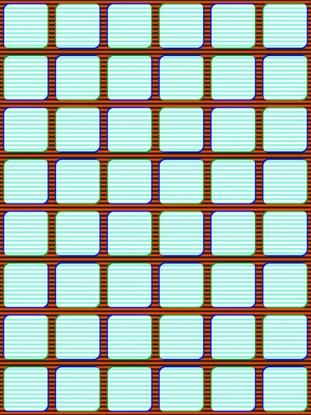 Abstrakcyjny Mix Geometryczny Wzór Kolorem Backgound — Zdjęcie stockowe