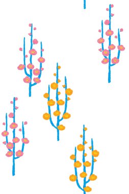 Elagance renk arkaplanı ile nesne desenini karıştır.