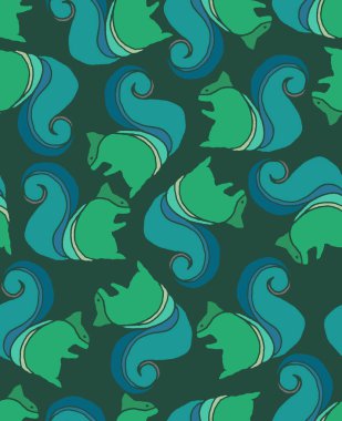 Elagance renk arkaplanı ile nesne desenini karıştır.