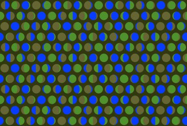 Soyut karışımlı geometrik kalıp ile renk arkaplanı.