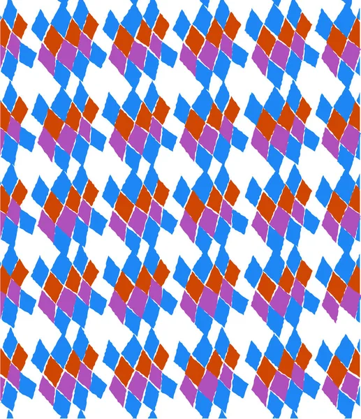 Abstrakte Mischung Geometrischer Muster Mit Farbigem Hintergrund — Stockfoto