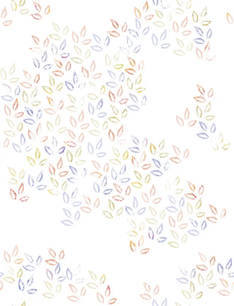 Elanance Padrão Motivo Floral Com Backgound Cor Para Impressão Produção — Fotografia de Stock