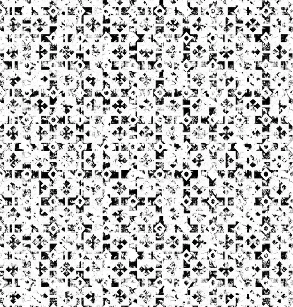 Abstraktní Bezešvý Vzor Abstraktním Geometrickým Stylem Opakování Obrázku Řádku Vzorku — Stock fotografie