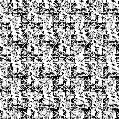 Soyut geometrik tarzlı, soyut, dikişsiz desen. Örnek figür ve çizgi tekrarlanıyor. Moda tasarımı, duvar kağıdı, tekstil endüstrisi için.