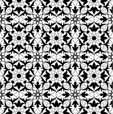 Soyut geometrik tarzlı, soyut, dikişsiz desen. Örnek figür ve çizgi tekrarlanıyor. Moda tasarımı, duvar kağıdı, tekstil endüstrisi için.