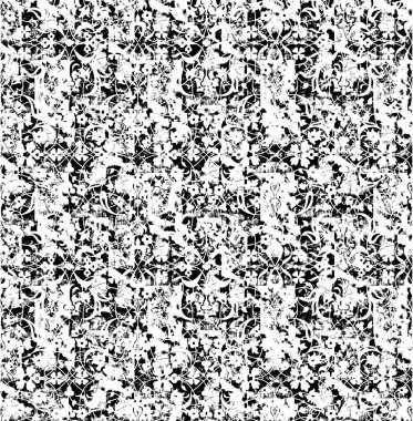 Soyut geometrik tarzlı, soyut, dikişsiz desen. Örnek figür ve çizgi tekrarlanıyor. Moda tasarımı, duvar kağıdı, tekstil endüstrisi için.