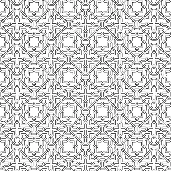 Soyut geometrik tarzlı, soyut, dikişsiz desen. Örnek figür ve çizgi tekrarlanıyor. Moda tasarımı, duvar kağıdı, tekstil endüstrisi için.