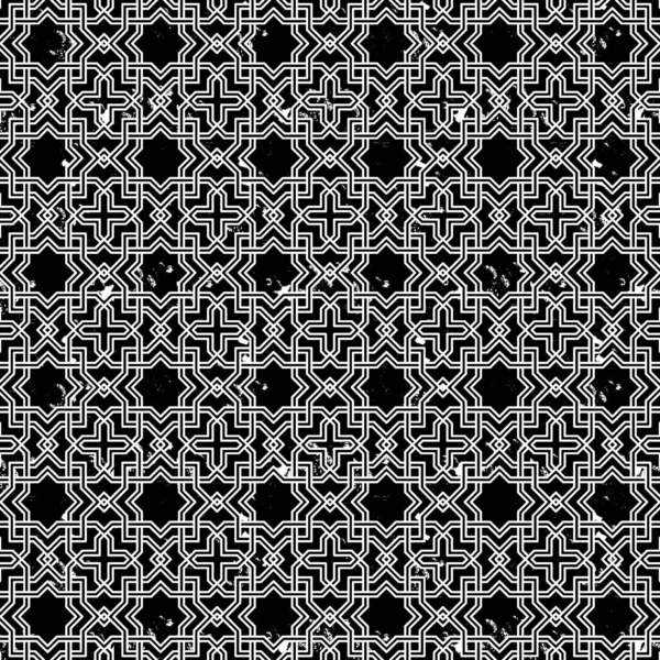 抽象幾何学的なスタイルの抽象的なシームレスなパターン サンプル図と線分を繰り返します ファッションインテリアデザイン 繊維産業のための — ストック写真