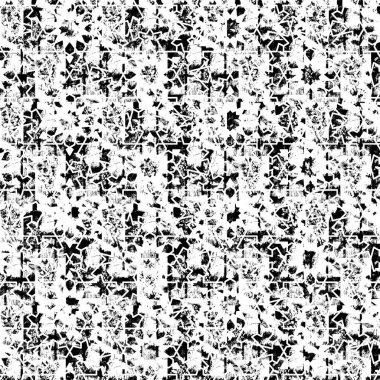 Soyut geometrik tarzlı, soyut, dikişsiz desen. Örnek figür ve çizgi tekrarlanıyor. Moda tasarımı, duvar kağıdı, tekstil endüstrisi için.