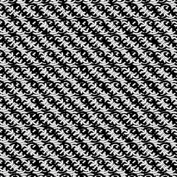 Abstrakcyjny Bezszwowy Wzór Abstrakcyjnym Stylem Geometrycznym Powtarzam Liczbę Linię Próbek — Zdjęcie stockowe
