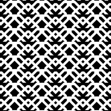 Soyut geometrik tarzlı, soyut, dikişsiz desen. Örnek figür ve çizgi tekrarlanıyor. Moda tasarımı, duvar kağıdı, tekstil endüstrisi için.
