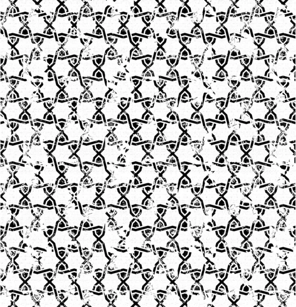 Abstraktes Nahtloses Muster Mit Abstrakt Geometrischem Stil Wiederholung Von Beispielfigur — Stockfoto