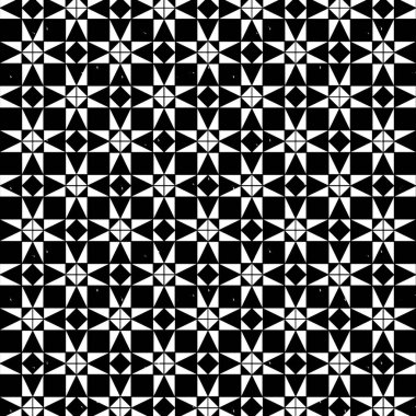 Soyut geometrik tarzlı, soyut, dikişsiz desen. Örnek figür ve çizgi tekrarlanıyor. Moda tasarımı, duvar kağıdı, tekstil endüstrisi için.