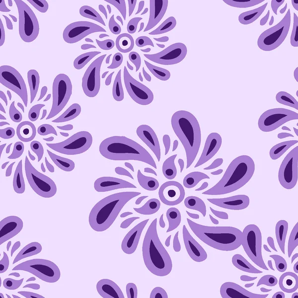 Seamless Flower Pattern Background Beautiful Seamless Pattern Allover Design Seamless — Stock Photo, Image