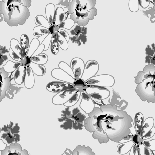 Seamless Flower Pattern Background Beautiful Seamless Pattern Allover Design Seamless — стоковое фото