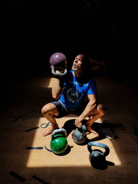 Kettlebell eğitmen genel gider Kettlebell garsonlar hiç bir şey