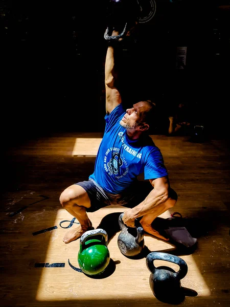 Kettlebell eğitmen genel gider Kettlebell ağız kavgası