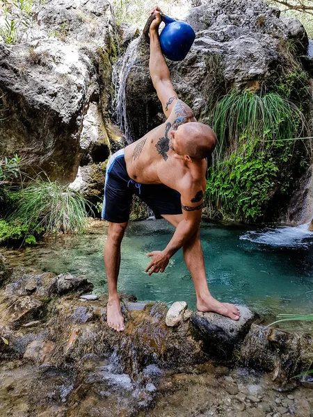 Kettlebell Bent basın