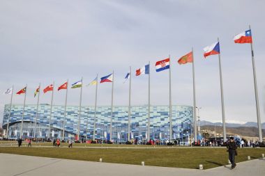 İnsanlar hakkında Buz Sarayı buzdağı yeni rekabet beklentisiyle Olimpiyatları