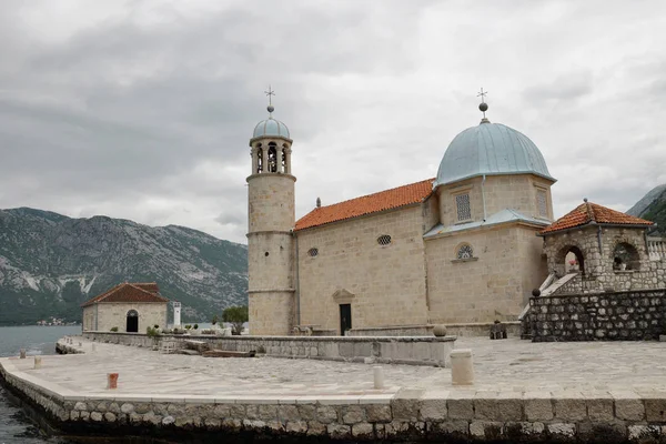 Ilhas da Igreja da Baía de Kotor, Montenegro — Fotografia de Stock