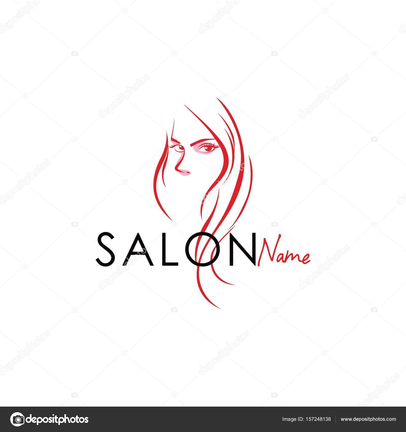 Beauty Salon Line Art Logo Vector Design Stock Photo By C Dianpurdi41 Beauty Salon Line Art Logo Vector Design Stock Photo By C Dianpurdi41