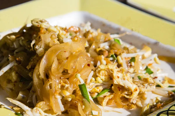 Pad thai - Thai noodle — стоковое фото