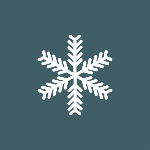 Vector Illustration Snowflakes Gray Blue Background Graphic Icon Web Sites — Stock Vector