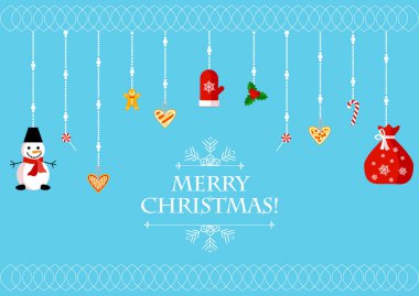 Noel arka plan Web siteleri için. Vektör çizim