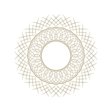 Dekoratif yuvarlak çerçeve çiçek süsleme ile tasarımı için. Daire kare. Bir şablon baskı kartpostallar, davetiyeler, kitaplar, tekstil, gravür, ahşap mobilyalar, sıcak dövme. Vektör.