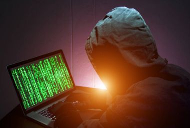 Ödemeler sistemi kesmek. Online Kredi kartı ödeme güvenlik kavramı. Siyah eldiven sistem Hack hacker.