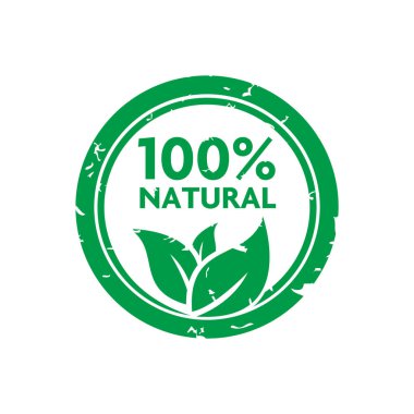 % 100 doğal simgesi