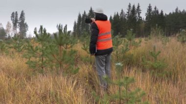 Forester telefon yeni büyüme ta fotoğraf çekmek