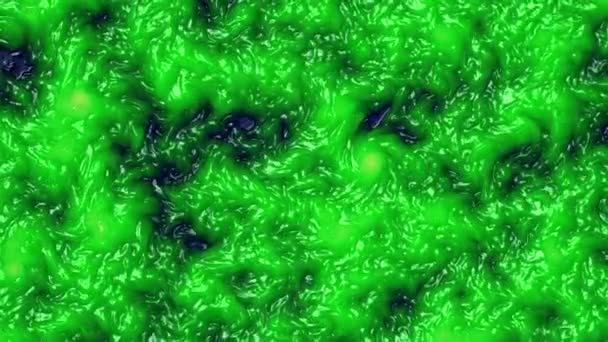 Sostanza verde in movimento negli sfondi — Video Stock