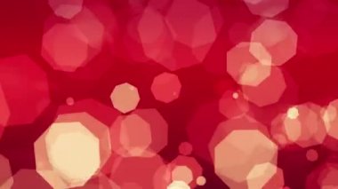 İki yönlü bokeh kırmızı