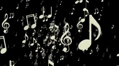 Siyah dönen uçakta değişken beyaz notlar