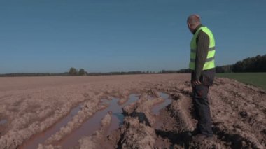 Islak alan stresli çiftçi