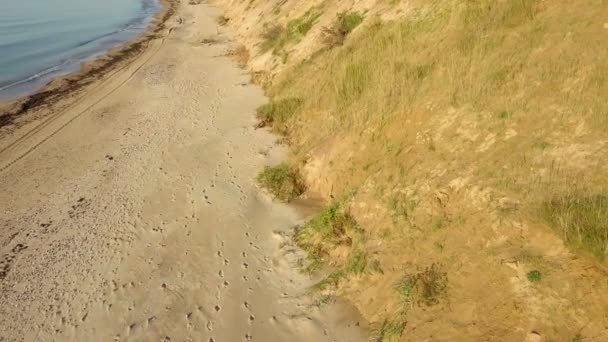 Bord de mer avec pente en été — Video